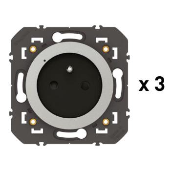  PACK EXT. 3 PRISES ALU 