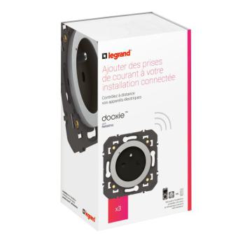  PACK EXT. 3 PRISES ALU 