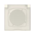  PLAQUE 1P A VOLET  IP44 IK07 