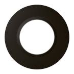  PLAQUE DECO 1P NOIR VELOURS 