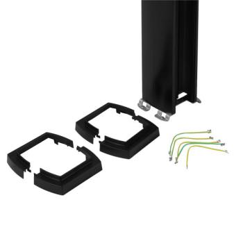  COLONNE 2CPTS CV80 2,67M NOIR 