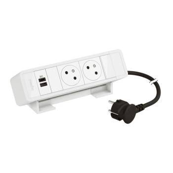  ON DESK 2PC FB USB A+C CORDON 
