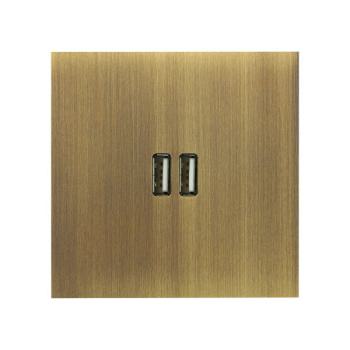  CHARG 2USB A+A 3A 15W ESCB 