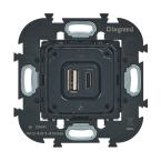  DBLE CHARGEUR USB A+C 