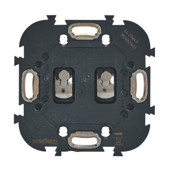  DBLE POUSSOIR 1P A LEV CHROME 