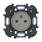  PRISE AFFLEURANTE 2P+T GRIS M 