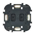  DOUBLE VV 1P A LEVIER NOIR MAT 