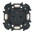  PRISE AFFLEURANTE 2P+T NOIR M 