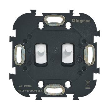  DBLE POUSSOIR 1P LEV BLANC SAT 