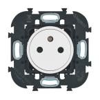  PRISE AFFLEUR 2P+T BLANC SATIN 