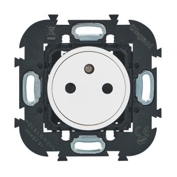  PRISE AFFLEUR 2P+T BLANC SATIN 