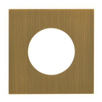  PLAQUE 2P+T EPURE BRONZE 