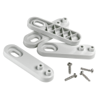  PATTES DE FIXATION MURALE 