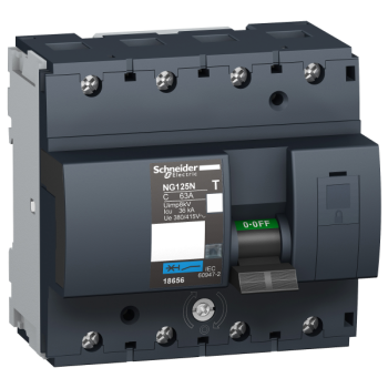  Acti9 NG125N 4P 63A crb C 25kA 