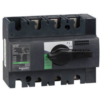  INS125 3P 125A NOIRE 