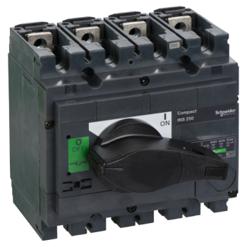  INS250 250A 4P NOIRE 