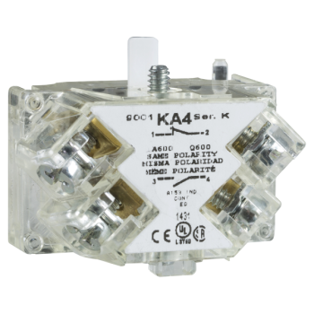  BLOC CONTACT POUR BOUTON 