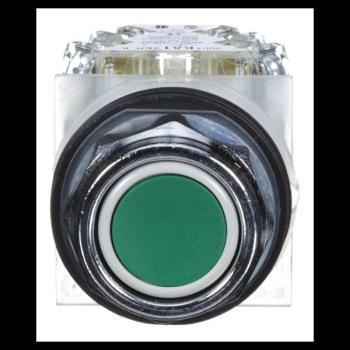  BOUTON POUSSOIR VERT DIAM 