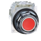  BOUTON POUSSOIR ROUGE DIA 