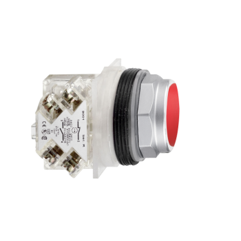  BOUTON POUSSOIR ROUGE DIA 