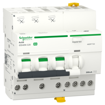  iDD40TXA 3PN C 20A300mAC 10kA 