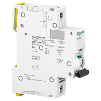  Acti9 iC60N disj 1P 6A crbe B 