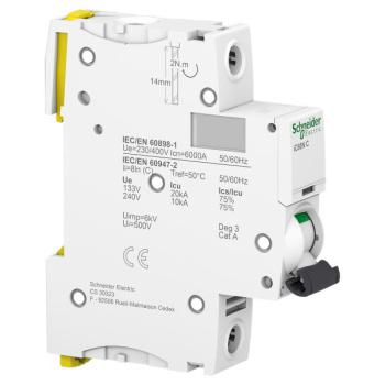  Acti9 iC60N disj 1P 20A crbe C 