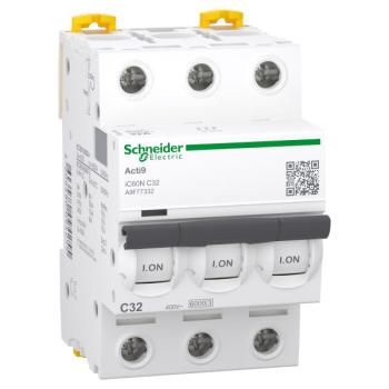  Acti9 iC60N disj 3P 32A crbe C 