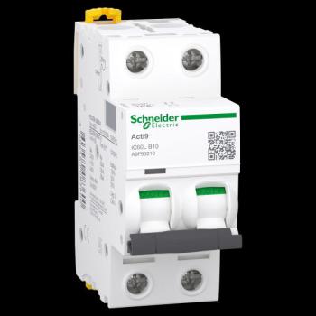  Acti9 iC60L disj 2P 10A crbe B 