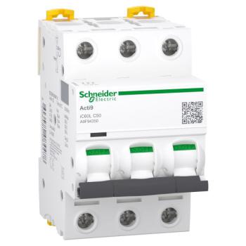  Acti9 iC60L disj 3P 50A crbe C 