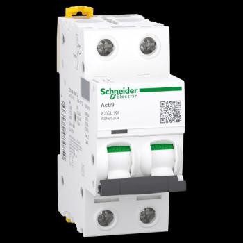  Acti9 iC60L disj 2P 4A crbe K 