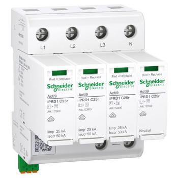  Acti9 IPRD1 C25r T1+2 3P+N 