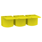  Lot 12 isolateurs dent peigne 