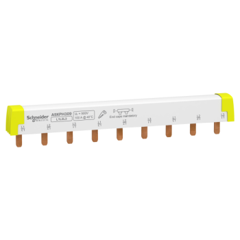  Peigne raccord 3P 100A 9mod 