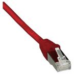  CORDON FUTP CAT6 0,5m Rouge 