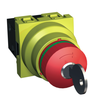  Coup poing arr�t urgence cl� 