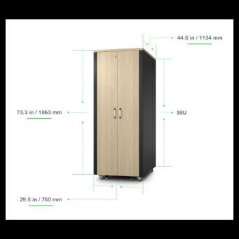  APC Rack insonoris� 38U 