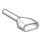  Embout D moyen 0,5mm� blanc NF 