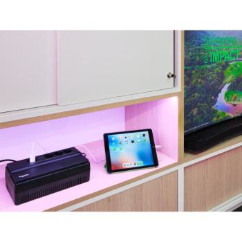  Onduleur UPS 3S 800VA 4PC Schu 