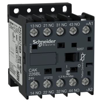  CONTACTEUR AUX. 2F+2O 24V 