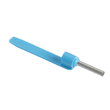  Embout E moyen 0,75mm� bleu NF 