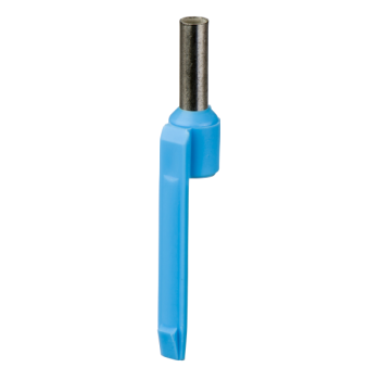  Embout E moyen 0,75mm� bleu NF 