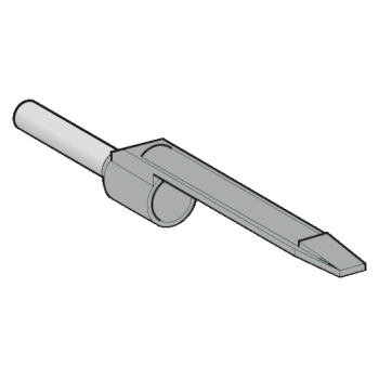  Embout E moyen 2,5mm� gris NF 