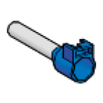  Embout E moyen 50mm� bleu NF 