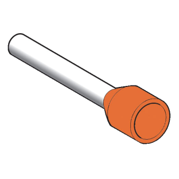  Embout long 4mm� orange NF 