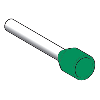  Embout long 6mm� vert NF 