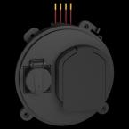  Evlink Pro AC prise T2S+TE 3P 