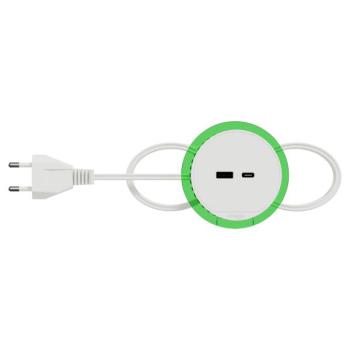  Bloc prise XS 2 USB A+C - Bl 