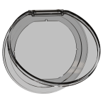  Couvercl transp IP42 Bloc prXS 