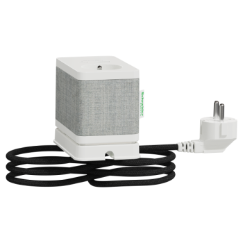  Clip bureau S 1PC+USB A+C - Bl 